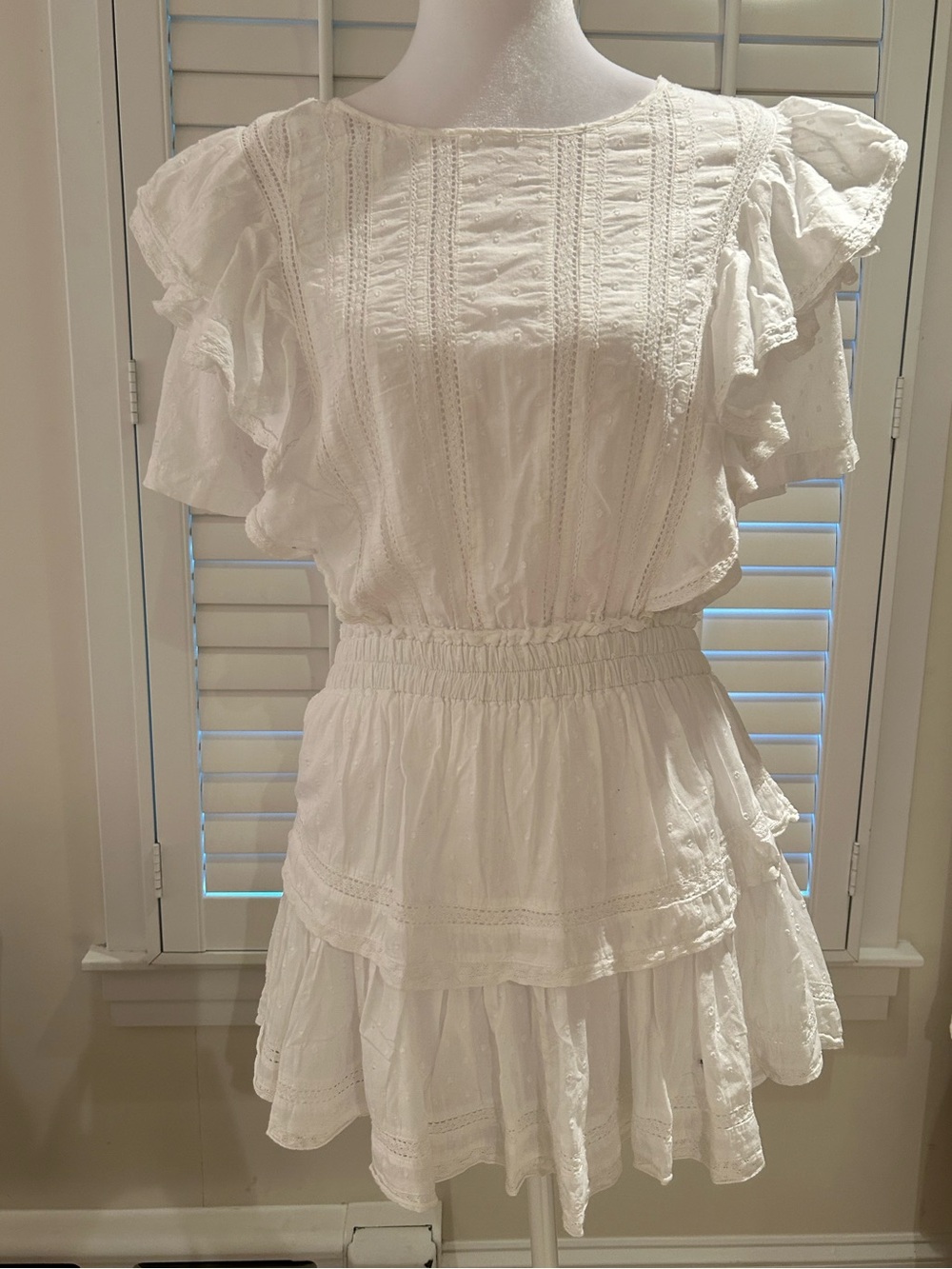 LoveShackFancy White Minidress